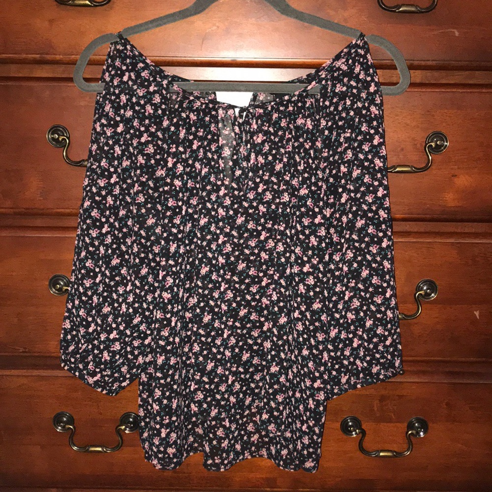 Floral Print Blouse